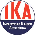 Kaiser Industries of Argentina automobile manufacturer logo.