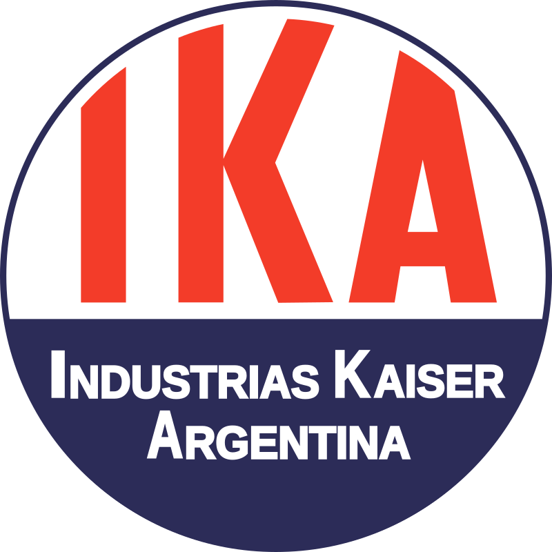 Kaiser Industries of Argentina automobile manufacturer logo.