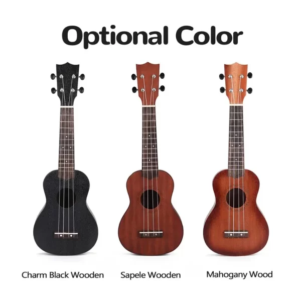 21 Inches Soprano Ukelele Ukulele Uke Bag Backpack Case Ethnic National Style Durable Cotton Thicken Padding - Image 6