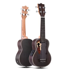 21 Inches Soprano Ukelele Ukulele Uke Bag Backpack Case Ethnic National Style Durable Cotton Thicken Padding
