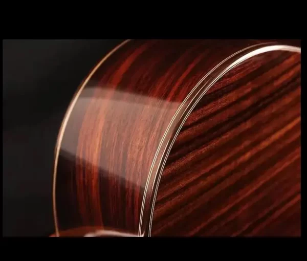 Professional 39-Inch All Solid Santos Bass Guitar High Quality Classic Design Rosewood Back/Side Ebony Fingerboard Ready Ship - Image 6