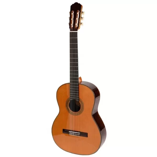 D-3929 Red Pinus & Rosewood Professional All Solid 39 Inch Solid Gloss Classic Guitar - Image 2