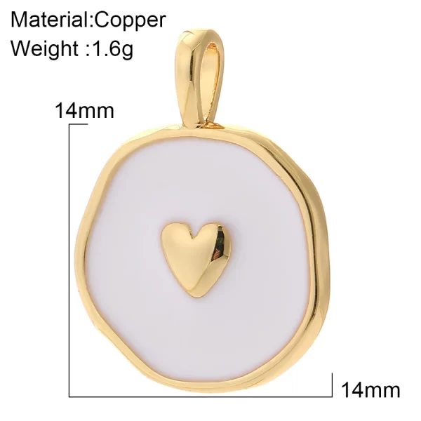 Evil Blue Eye Heart Necklace for Women Cute Gold Star Collars Diy Pendant Stainless Steel Chain High Quality - Image 5
