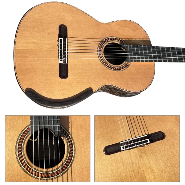 Yulong Guo Rosewood Chamber Classical Guitar - Image 3