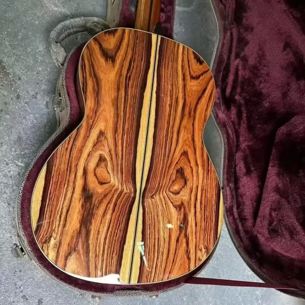 Ready To Ship High Quality 39 Inch All-Solid Classic Acoustic Guitar Featuring Spruce Top And Rosewood Back/Side For Music Use - Image 4