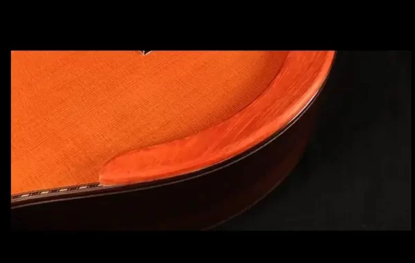 Professional 39-Inch All Solid Santos Bass Guitar High Quality Classic Design Rosewood Back/Side Ebony Fingerboard Ready Ship - Image 5