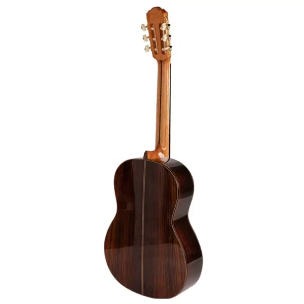 D-3929 Red Pinus & Rosewood Professional All Solid 39 Inch Solid Gloss Classic Guitar - Image 4