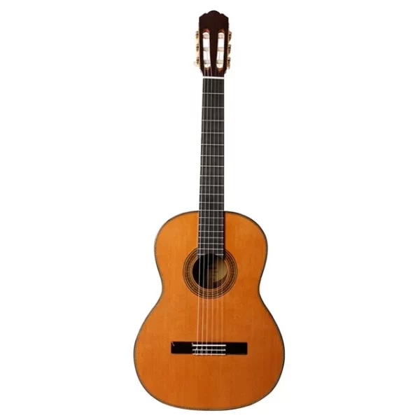 D-3929 Red Pinus & Rosewood Professional All Solid 39 Inch Solid Gloss Classic Guitar - Image 3