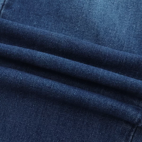 New In Plus Size Jeans For Women Denim Leopard Print Holes In The Elastic Waist Denim Pants Vintage Jeans For Women Teen Girl - Image 4