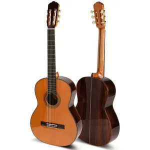 D-3929 Red Pinus & Rosewood Professional All Solid 39 Inch Solid Gloss Classic Guitar