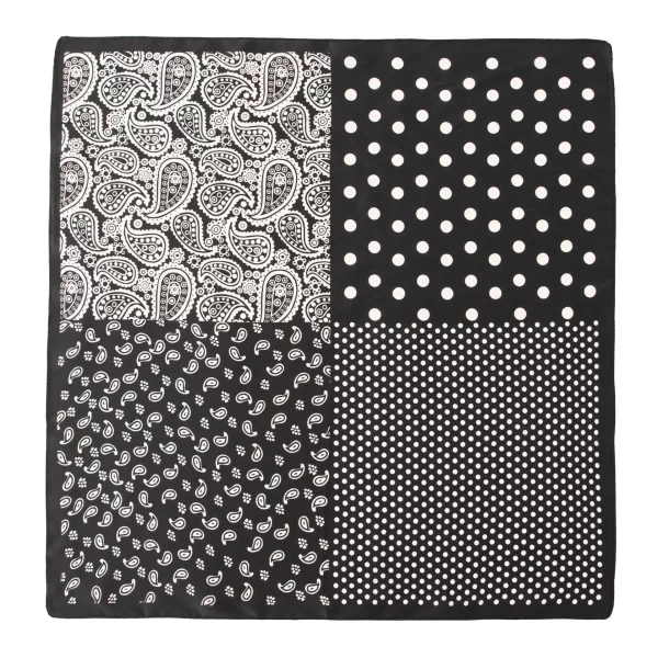 Cashew silk scarf 100% mulberry four seasons square scarf premium printing bag strap student headband - Image 4