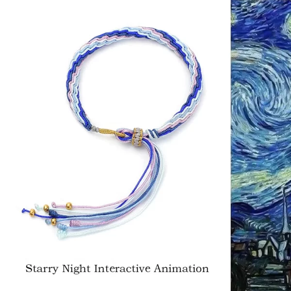 2025 New Chinese Style Handmade Rope Bracelet Women Men Sliding Adjustable Lucky Red String Braslet Friendship Jewelry Pulseria - Image 3