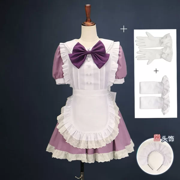 anime puella magi madoka magica kaname madoka akemi homura lolita maid dress costumes cosplay suit for maid party stage costumes