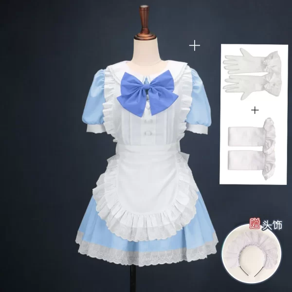 anime puella magi madoka magica kaname madoka akemi homura lolita maid dress costumes cosplay suit for maid party stage costumes