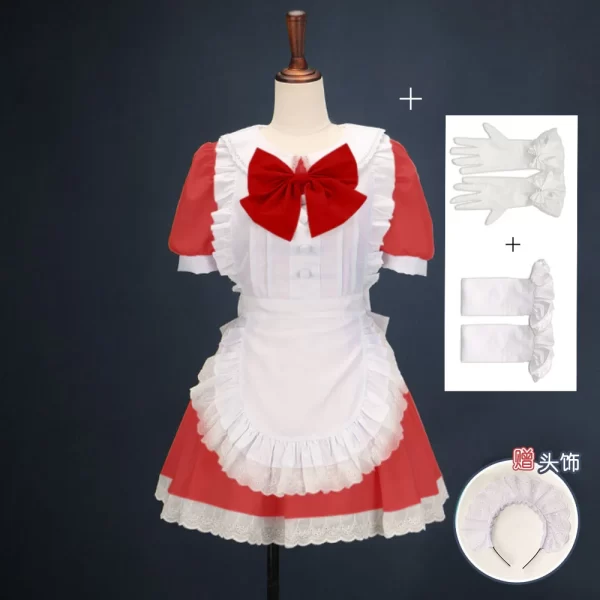 anime puella magi madoka magica kaname madoka akemi homura lolita maid dress costumes cosplay suit for maid party stage costumes