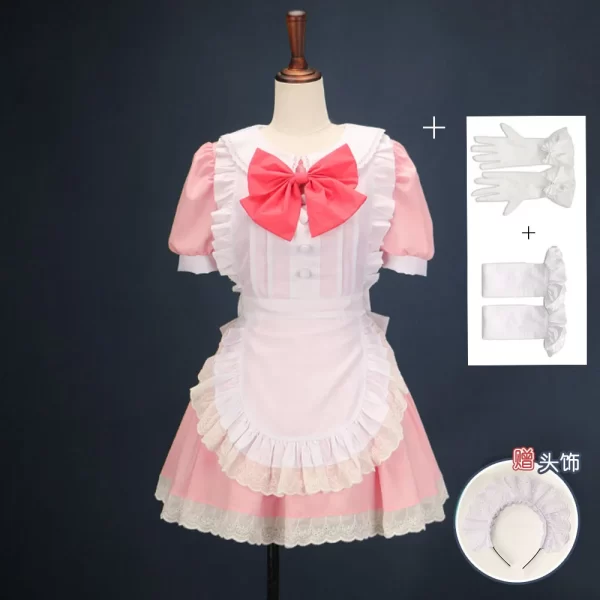 anime puella magi madoka magica kaname madoka akemi homura lolita maid dress costumes cosplay suit for maid party stage costumes