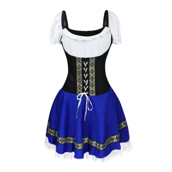 carnival oktoberfest dirndl costume tavern wench waitress maid bar outfit cosplay costumes halloween fancy party dress women