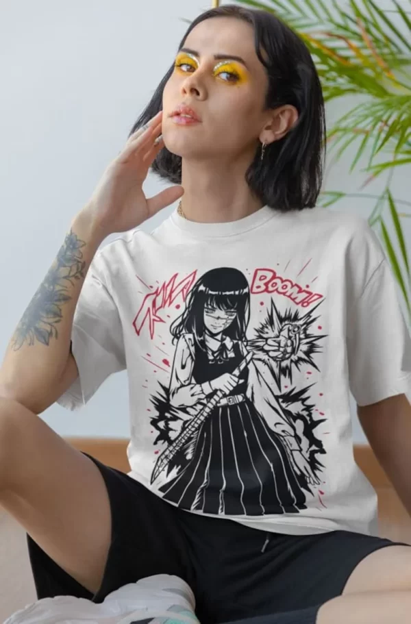 asa mitaka chainsaw man t shirt unisex, asa all size graphic tee