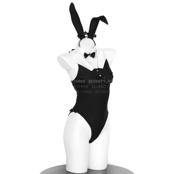 anilv anime bunny girl maid uniform bodysuit cosplay women cafe house maidservant outfits costume clothes