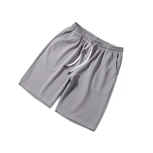men solid casual swim sports shorts swimwear quickly dry surf beach board elastic waist swim pants surffing shorts