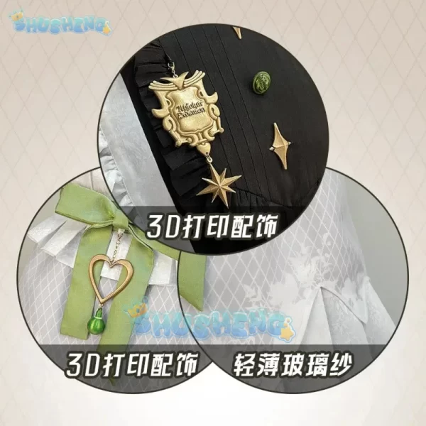 shusheng nu: carnival olivine maid cosplay costume cos game anime party uniform hallowen play role clothes clothing