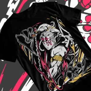 uzui tengen demon slayer manga anime women's t shirt t shirt soft t shirt anime print harajuku vintage women clothing harajuku