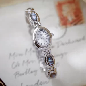 ladies watch luxury elegant colourful shell bracelet dress gift fashion stylish small oval dial women quartz watches