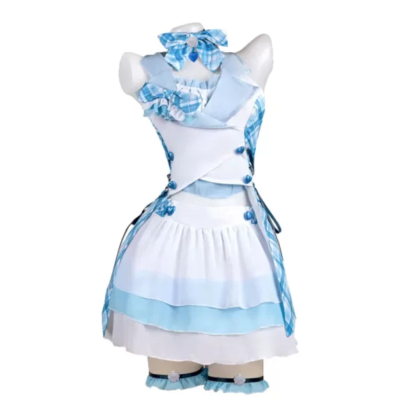 vanilla chocola cosplay anime game nekopara costume wig new idol catgirl maid dress women sexy suit halloween party disguise