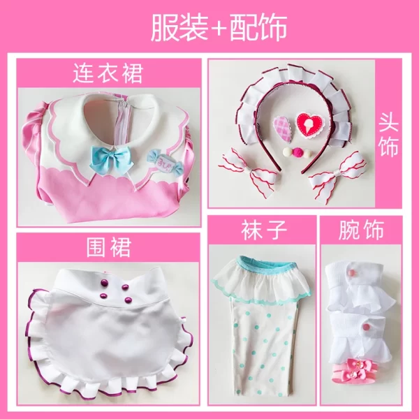 cosmart lovelive ruby kurosawa aiscream maid cosplay costume cos game anime party uniform hallowen play role clothes clothing
