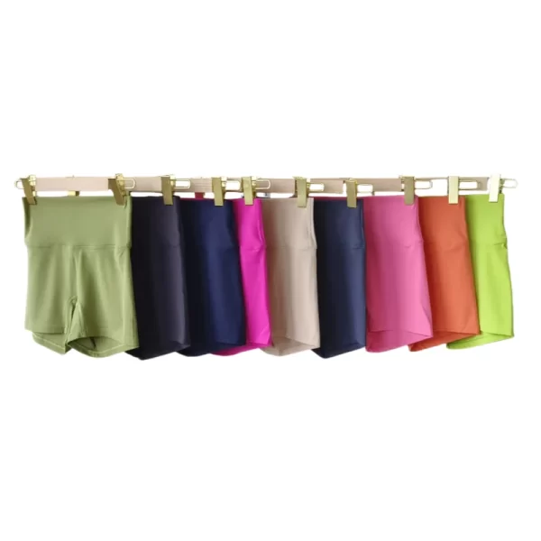women's yoga fitness shorts running cycling women's leggings quick dry breathable high waisted yoga shorts