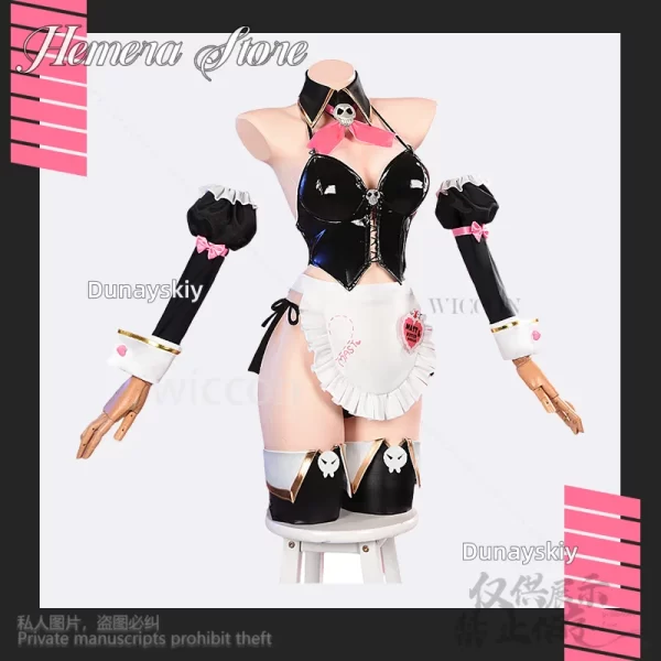 anime game nikke: the goddess of victory mast cosplay costume sexy y2k suit hat bikini maid wigs for woman girls cos customized