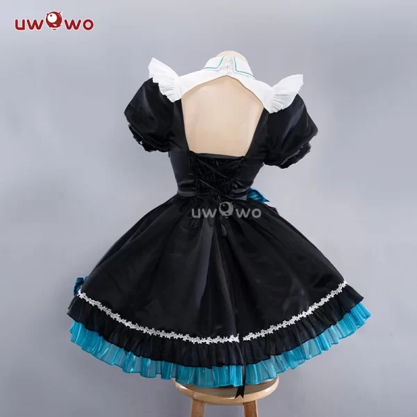 last batch uwowo lynette cosplay game genshin impact fanart lynette maid cosplay costume with bow maid dress
