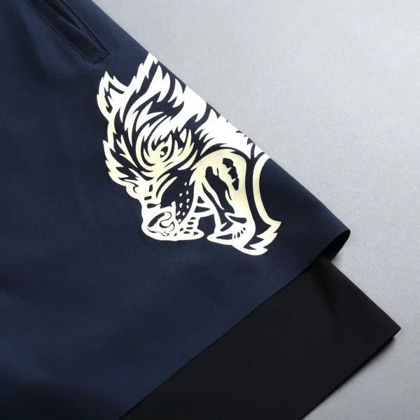 2024 new breathabledouble layersport shorts gym fitness bodybuilding workout quick dry beach 2 in 1 shorts male running shorts