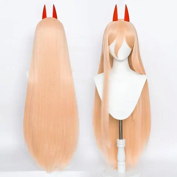 anime chainsaw man cosplay wigs reze angel devil quanxi makima power hayakawa aki denji heat resistant hair wigs