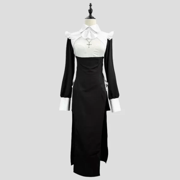 cosplay nun costume sexy cross dressing nurse costume niche halloween maid plus size tight fitting robe internet famous style