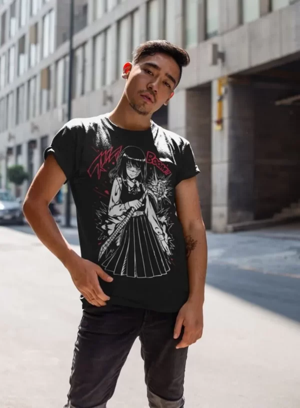 asa mitaka chainsaw man t shirt unisex, asa all size graphic tee