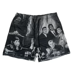 summer new men short pant rose design casual shorts street hip hop fitness polyester fast dry breathable embroidery men shorts