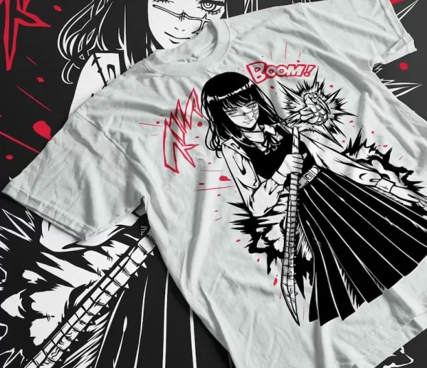 asa mitaka chainsaw man t shirt unisex, asa all size graphic tee