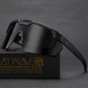 new high quality luxury heat wave brand sunglasses square conjoined lens cycling women men sun glasses uv400