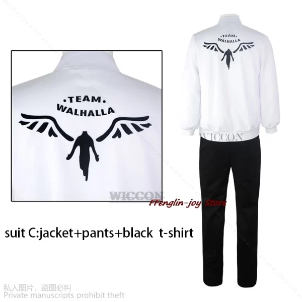 anime kazutora hanemiya cosplay tokyo cosplay costumes revengers coat jacket pants valhalla uniform halloween costume wig adults