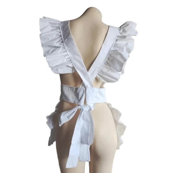 maid cosplay apron maid cosplay costume half apron waitress servant costume apron girls cosplay waist