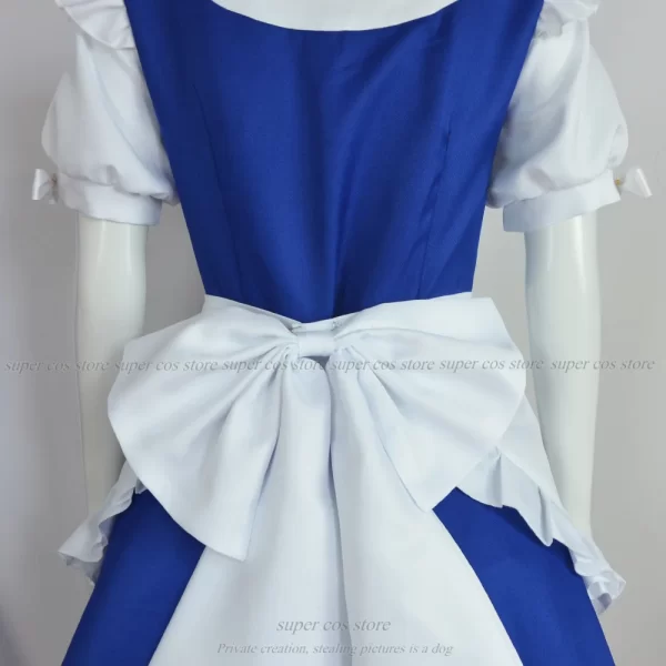 izayoi sakuya cosplay costume anime touhou project costume maid dress skirt touhou project anime dress costumes for women