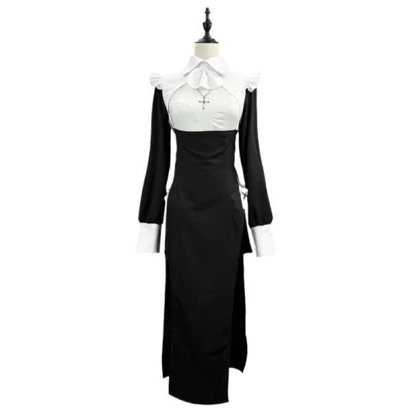 cosplay nun costume sexy cross dressing nurse costume niche halloween maid plus size tight fitting robe internet famous style
