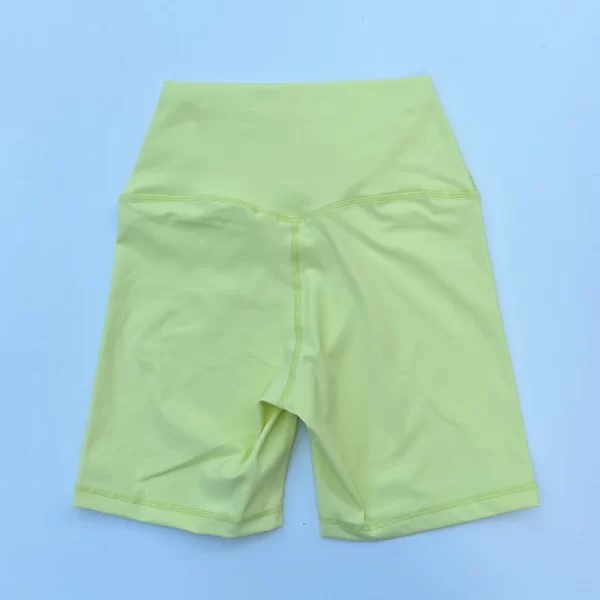 women sports shorts high waist yoga shorts slim fit butt lift gym running high elastic nylon shorts