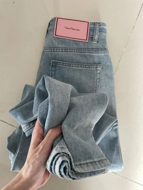 women wide leg baggy jeans lady vintage y2k punk low rise waist loose denim pants streetwear fashion trashy long skater trousers