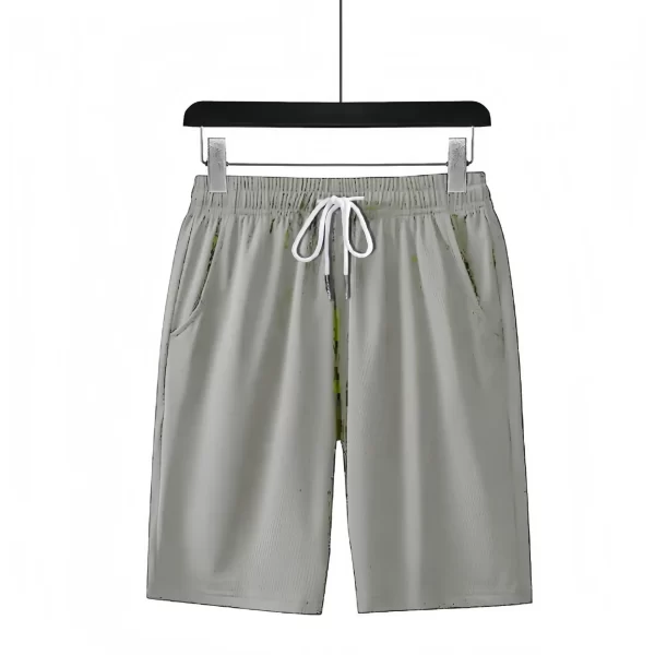 2025 new fitness sports shorts man summer gyms workout male breathable mesh shorts quick dry beach short pants men sportswear