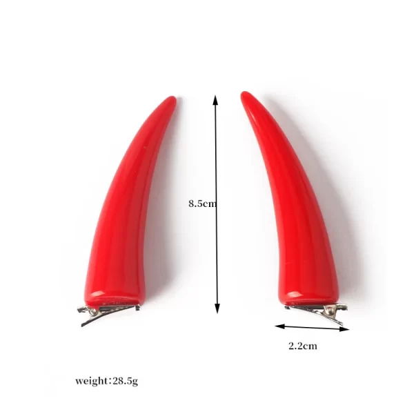 anime chainsaw man power headwear cosplay demon pvc horn headband hairpin prop halloween