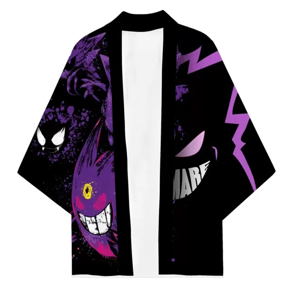 summer new products digital printing baby chainsaw man anime series surrounding kimono cape two dimensional feather woven robe