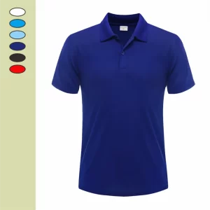 summer top new lapel solid color shirt short sleeve casual business fashion breathable and comfortable polo shirt group uniform