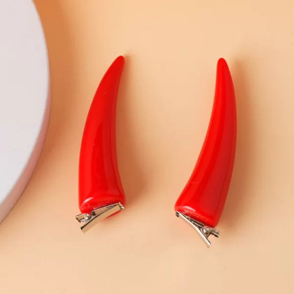 anime chainsaw man power headwear cosplay demon pvc horn headband hairpin prop halloween